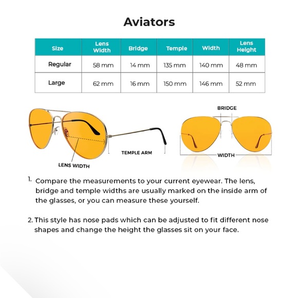 NWT Swanwick Night Swannies Large Aviator - Picture 16 of 16